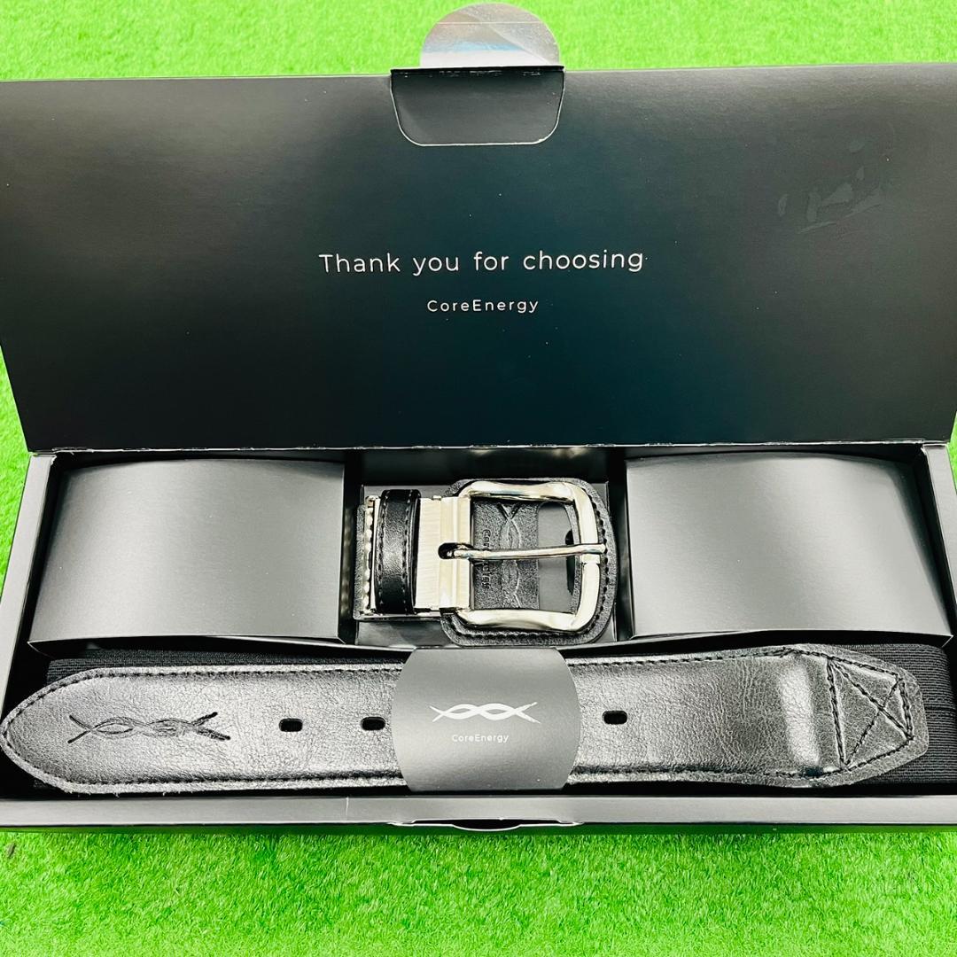 特別価格　箱なし　野球専用ベルト　コアエナジー 3　ブラック /シルバー　ベルト