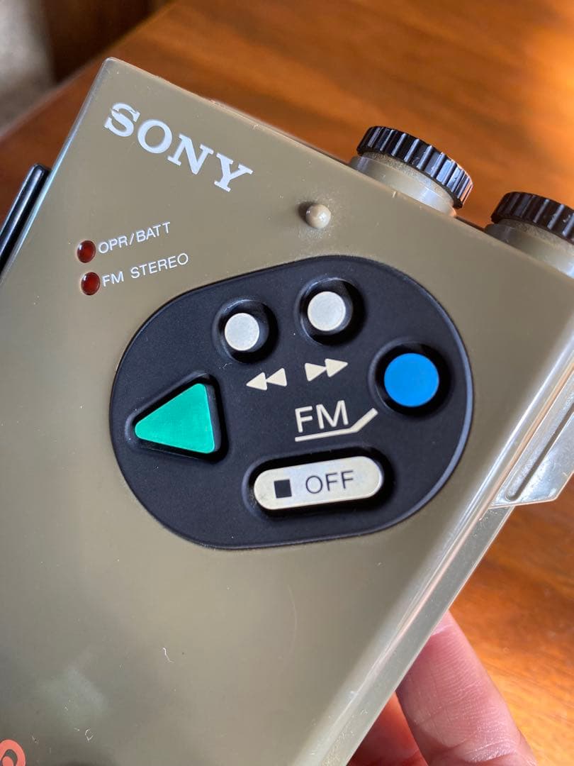 SONY カセットウォークマン WM-F5 当時物　レトロ