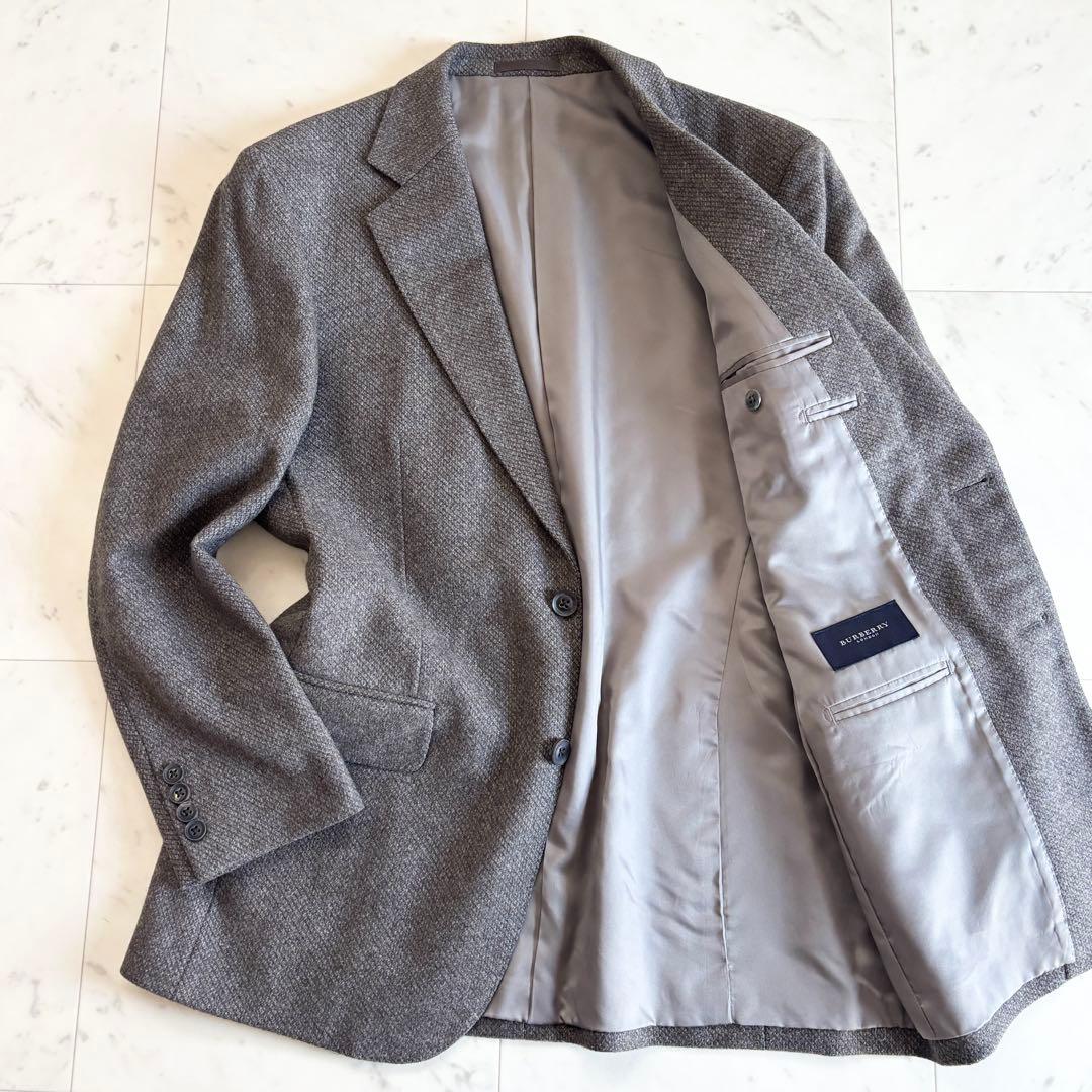 美品✨ バーバリーロンドン カシミヤ100% テーラードジャケット 日本製 A5