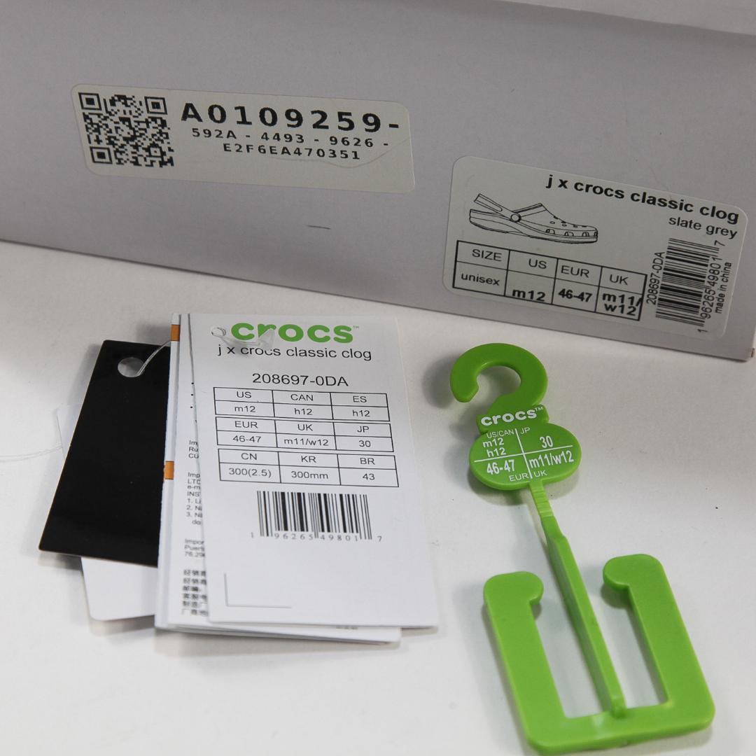 美品 JJJJound x Crocs 23AW Classic Clog 30