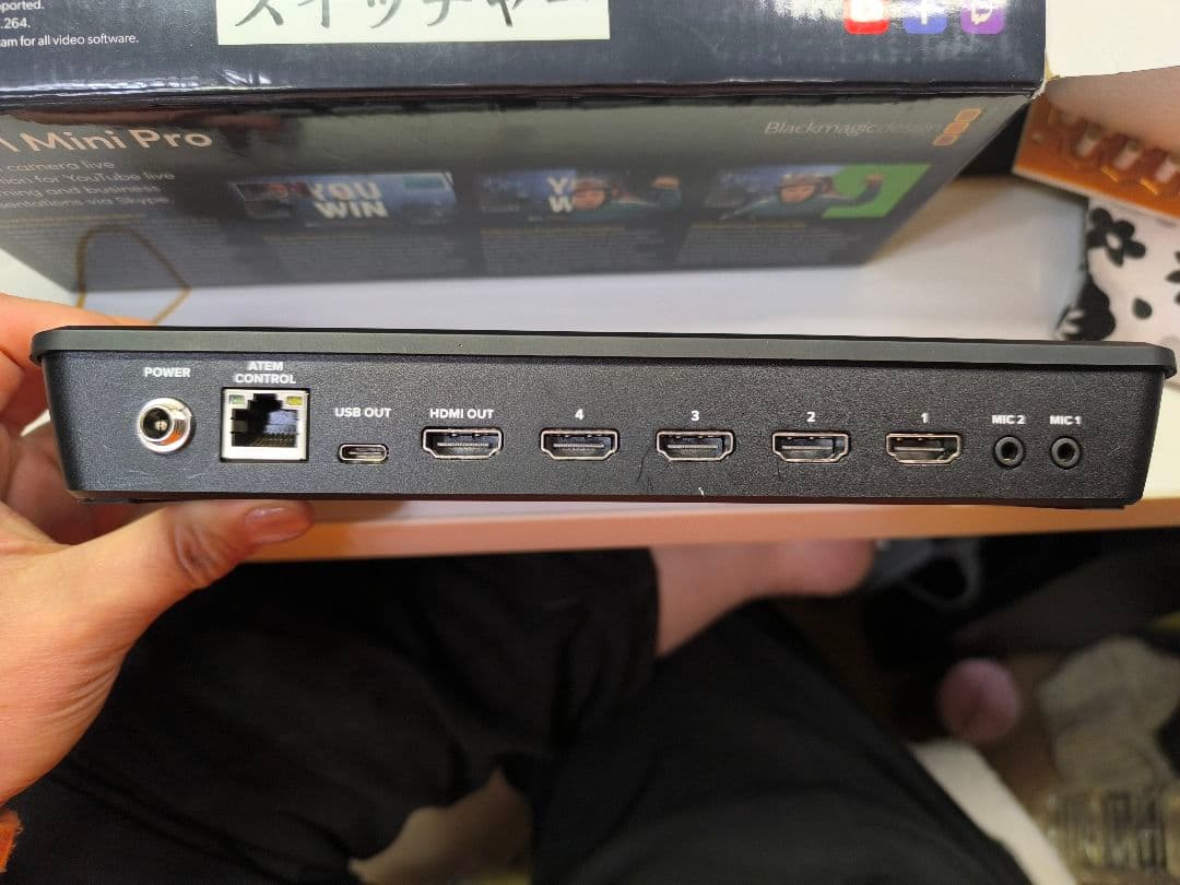 ミ*ナ様 ATEM Mini Pro スイッチャー