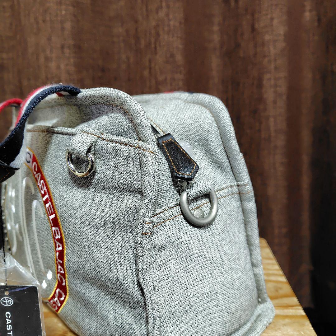 新品未使用CASTELBAJAC グレーショルダーバッグ