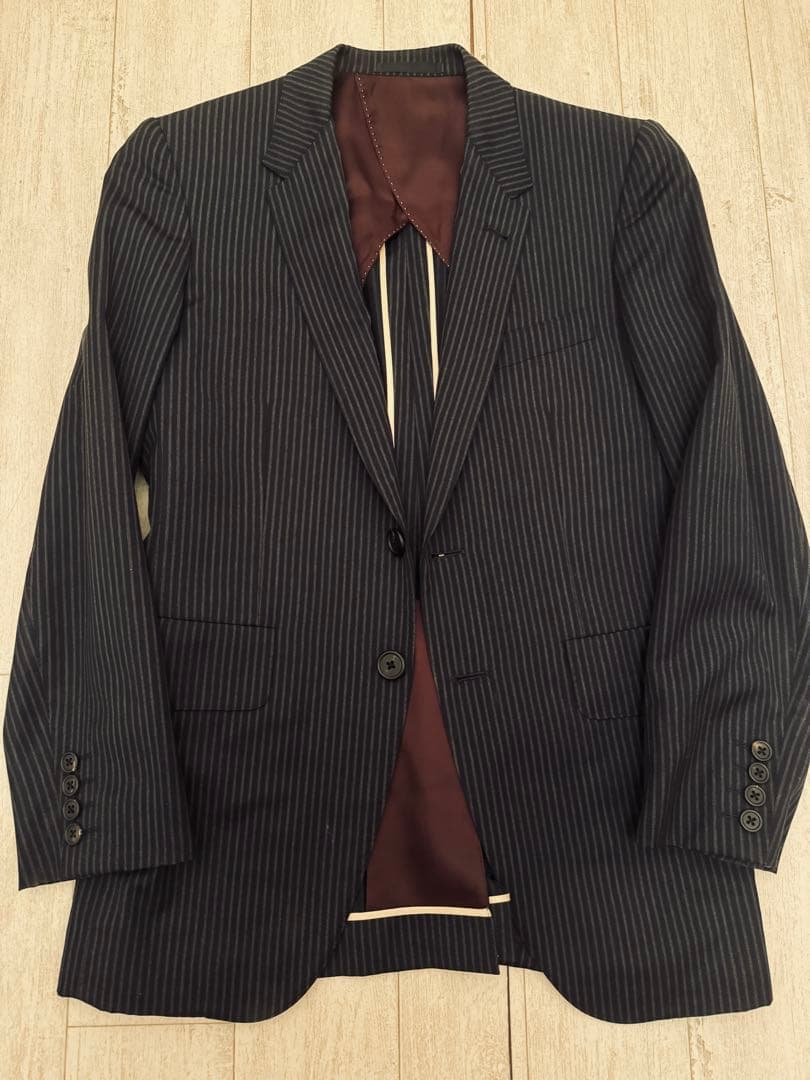 【イタリア製高級生地ゼニア】ポールスミス　スーツ　Sサイズ　オールシーズン用