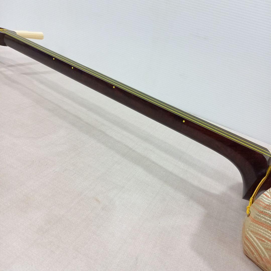 三味線 全長約100cm ハードケース付き 和楽器