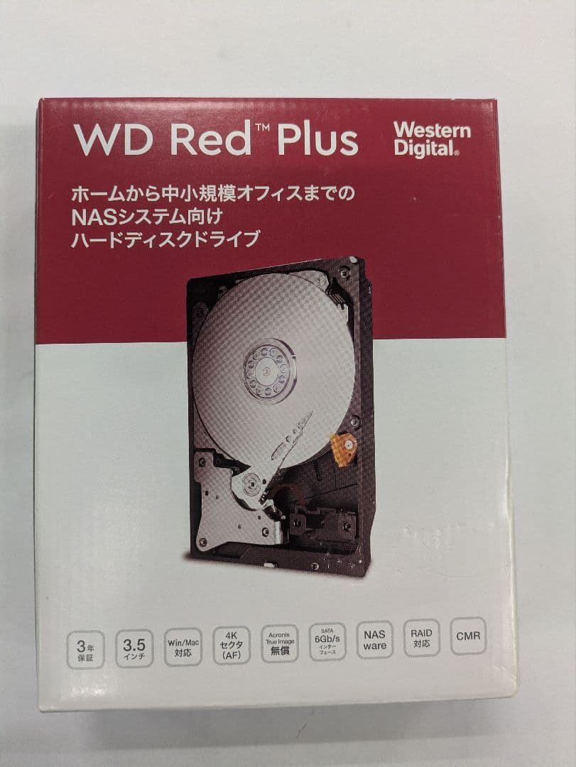 WD Red NAS向け SATA6G接続HDD 10TB WD101EFBX