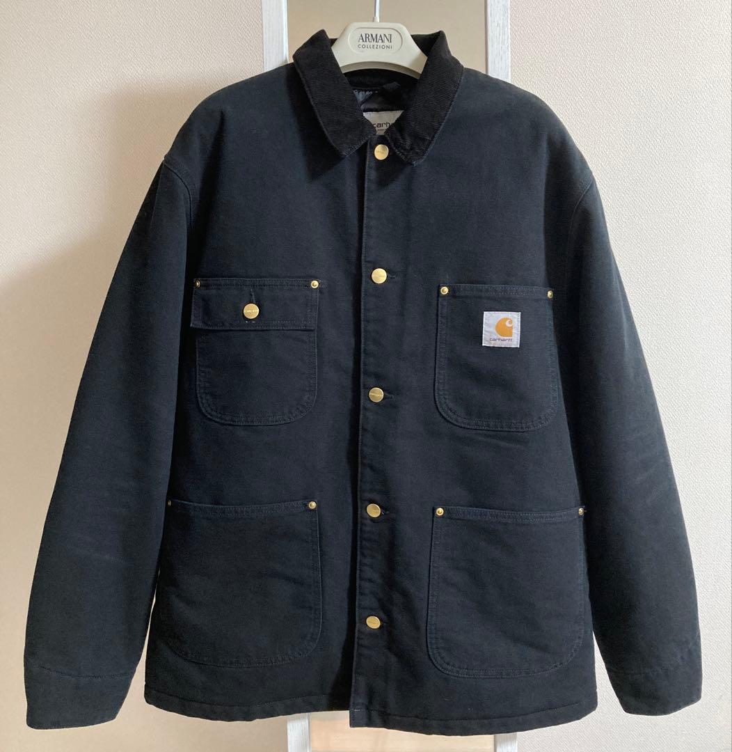 【早い者勝ち】Carhartt Chore Coat 黒 Mサイズ