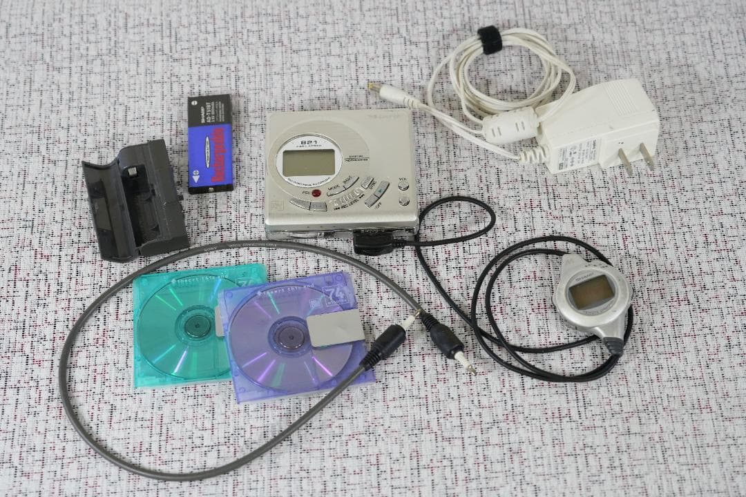 SHARP MDポータブルレコーダー