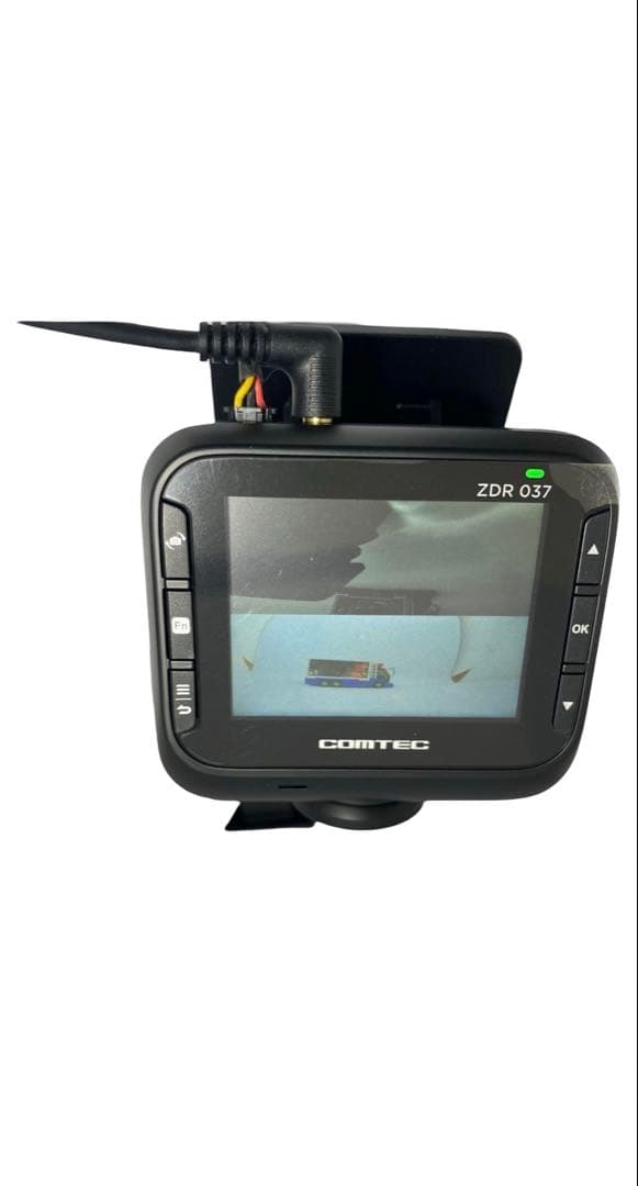 ★美品★COMTEC ZDR 037 ドライブレコーダー前後カメラ