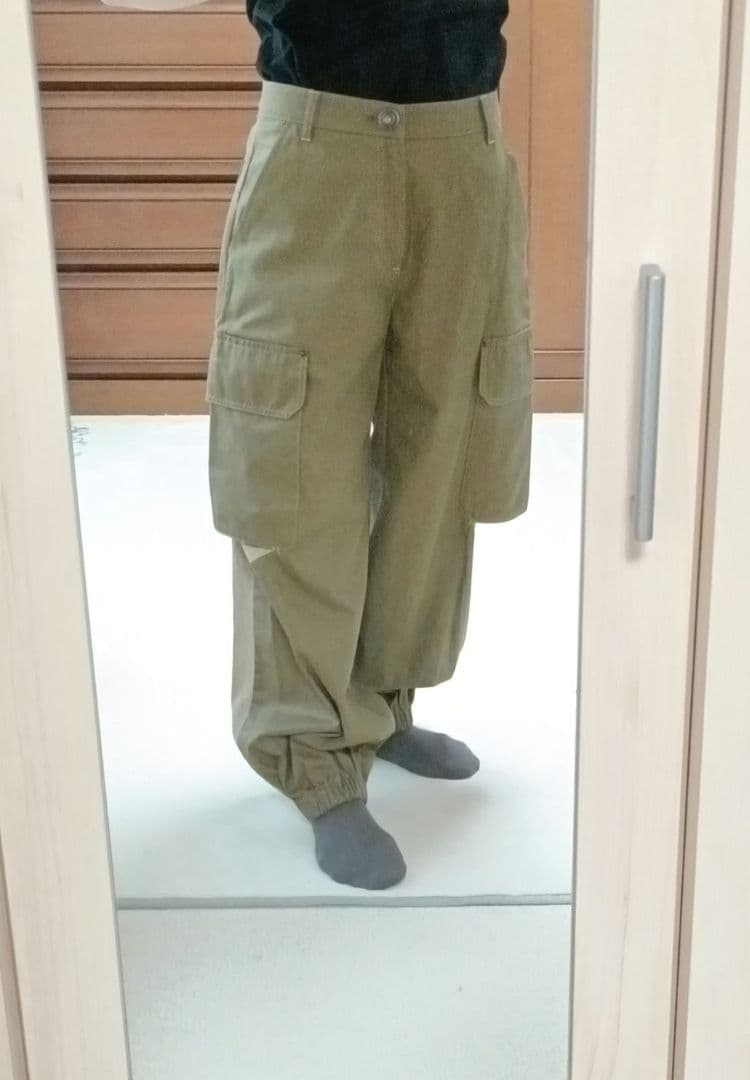 PRIDE　プライド　カーゴパンツ カーキ 36