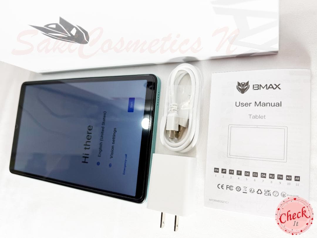 ✨液晶画面美品✨最新版8インチタブレット✨ BMAX♡I8 Plus 付属品完備