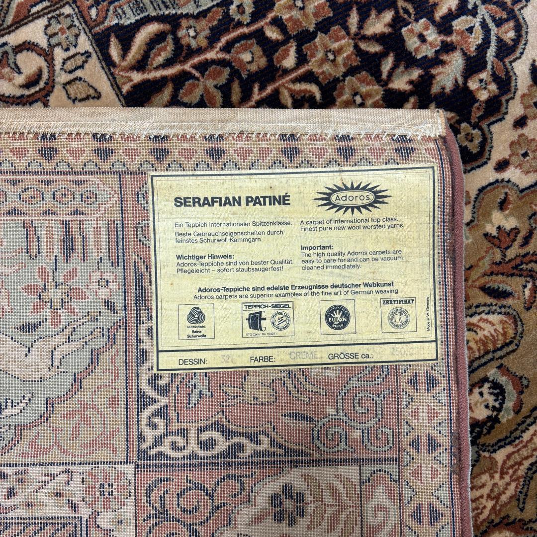 t*6様 ドイツ製　最高級　絨毯　ヴィンテージカーペット　最高級ウール使用　レア