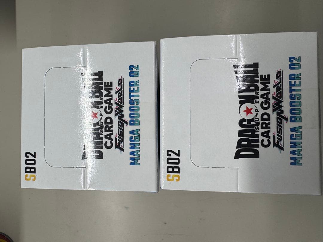 ドラゴンボール MANGA BOOSTER 02 2BOXセット テープ付き