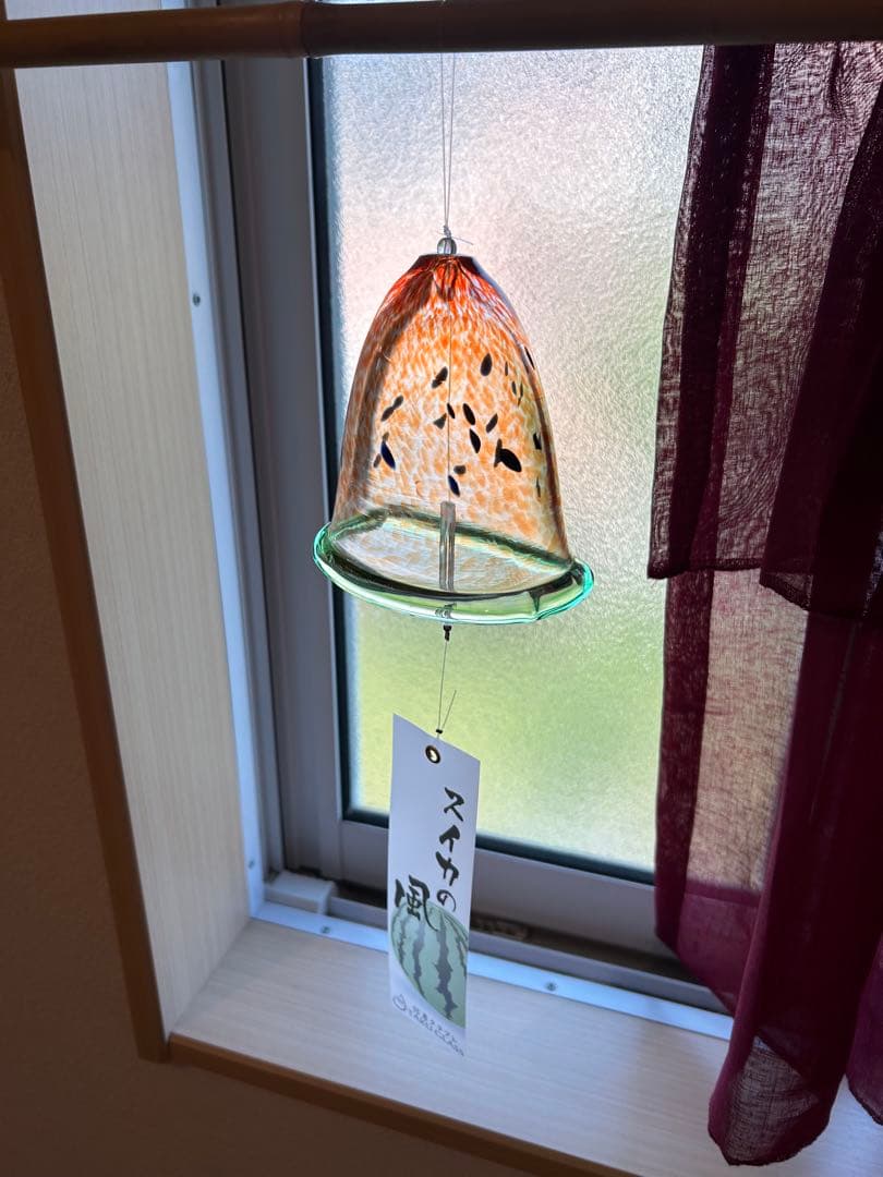 タクグラス　スイカ風鈴