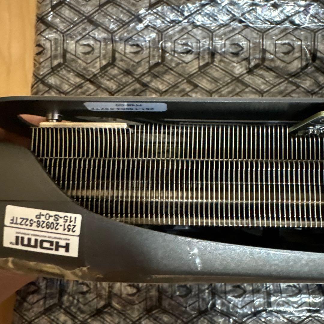 GeForce RTX4070TI スパイダーマンコラボモデル