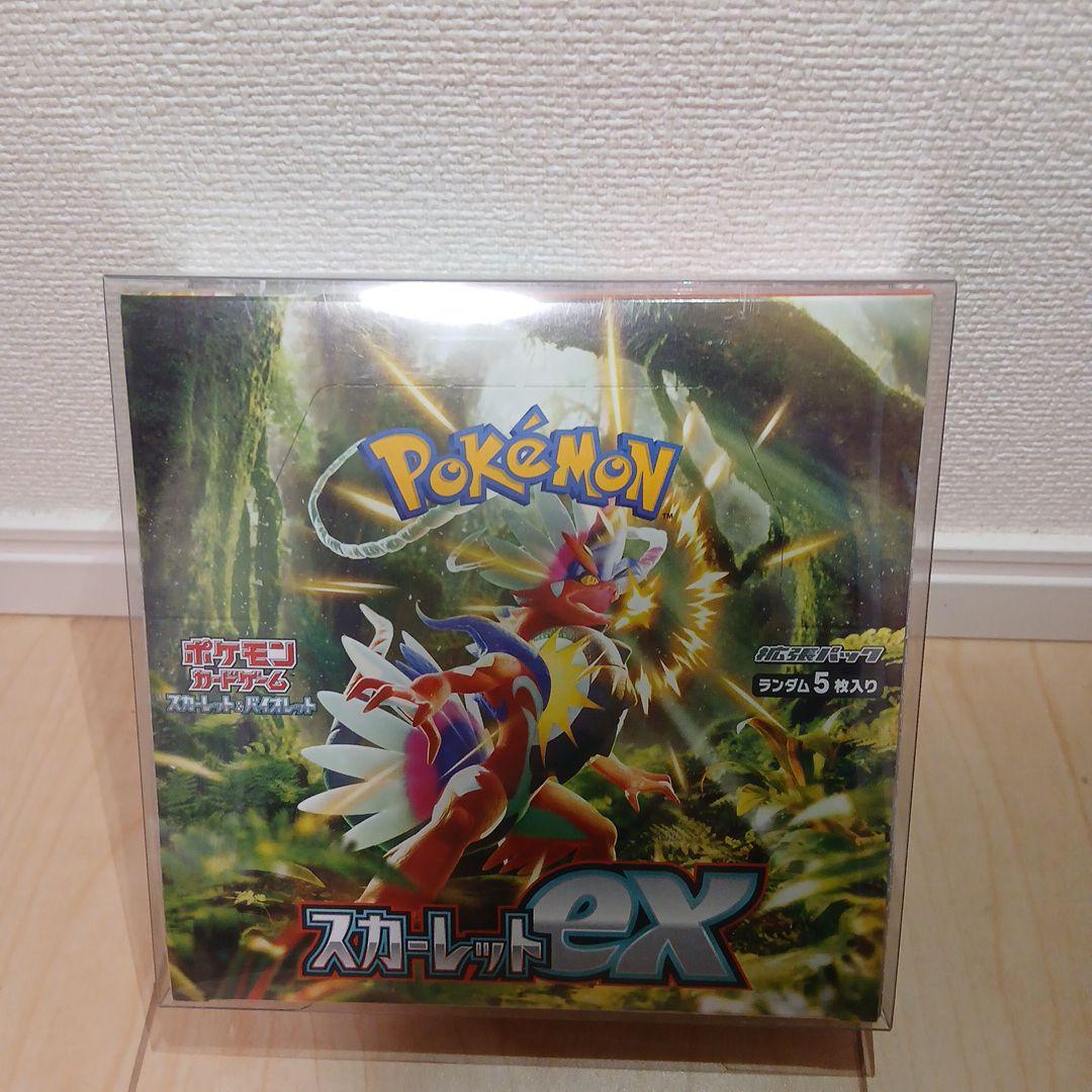 【商品説明】 ポケモン スカーレットEX シュリンク付き未開封 1boxです