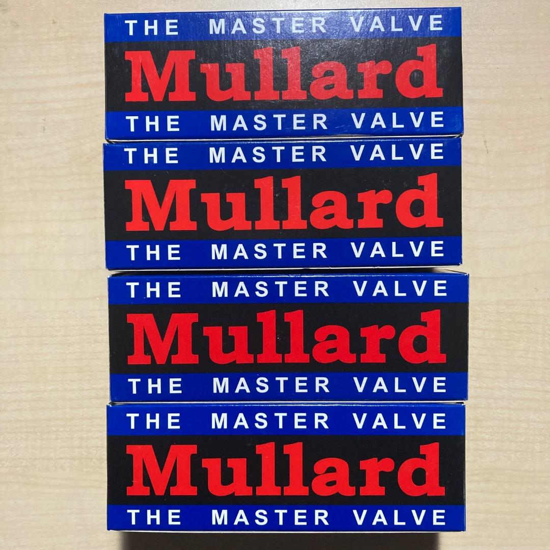 Mullard EL34 Made In Russia 未使用保管品 ４本マッチ