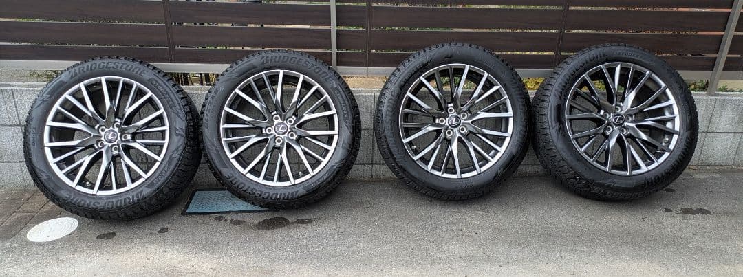 ☆330☆レクサスＲＸ 20インチ スタッドレスタイヤ・ホイールセット