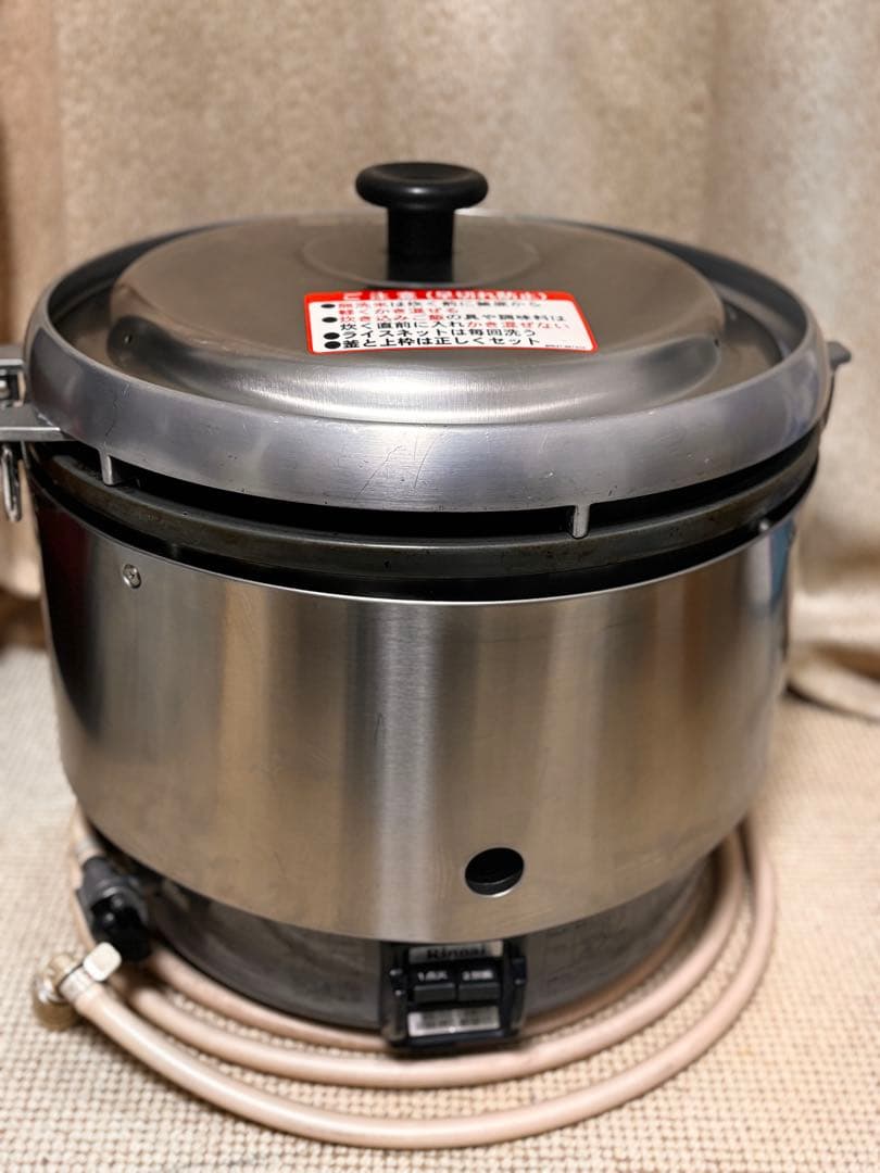 リンナイ ガス炊飯器 業務用 3升