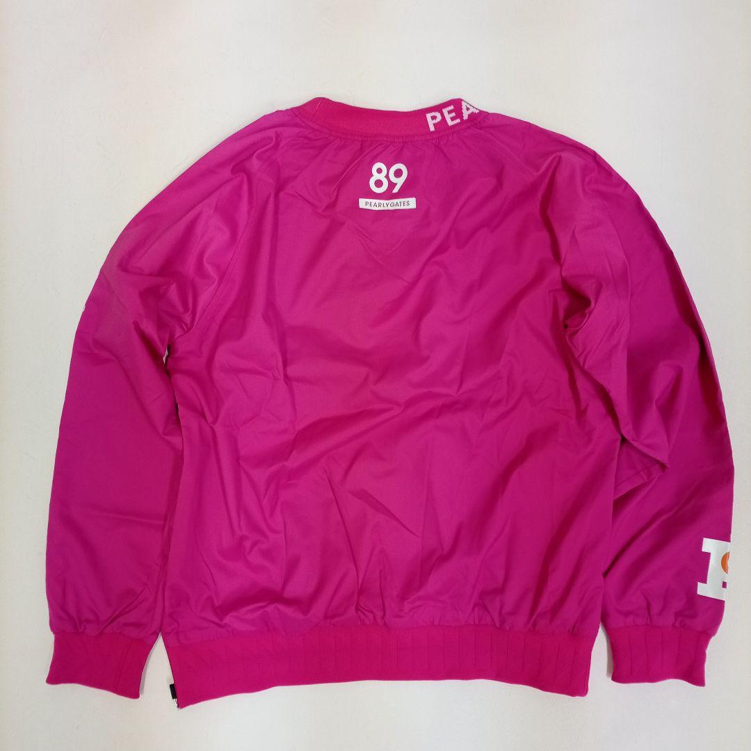 m25〚PEARLY GATES〛プルオーバーとインナージャケットピンクMサイズ