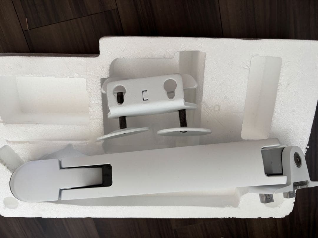 中古 ERGOTRON HX ディスプレイモニターアーム ホワイト 白