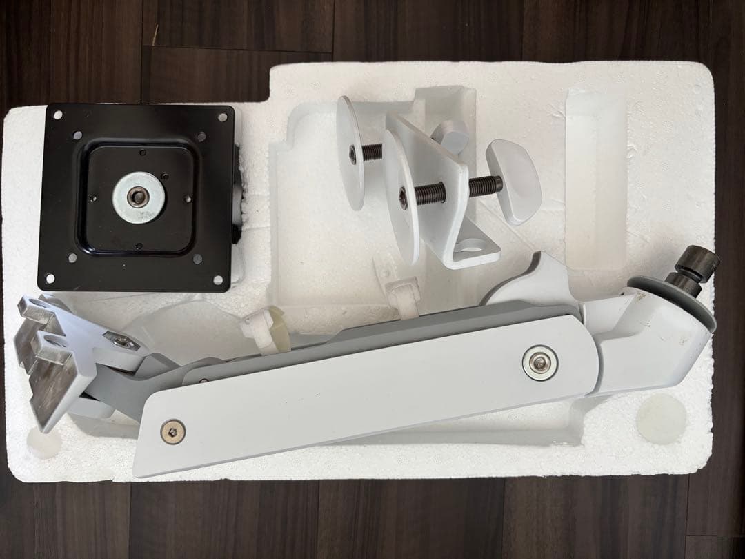 中古 ERGOTRON HX ディスプレイモニターアーム ホワイト 白