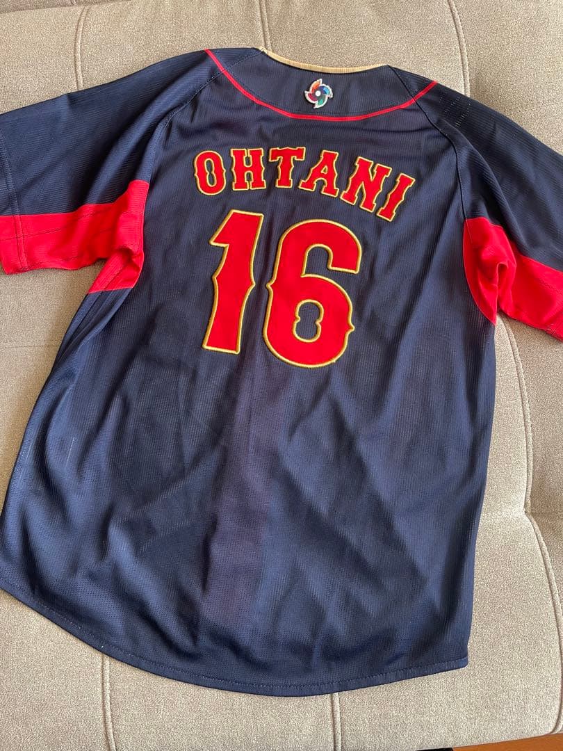 美品　wbc ユニフォーム ビジター　大谷翔平　ジュニアサイズ