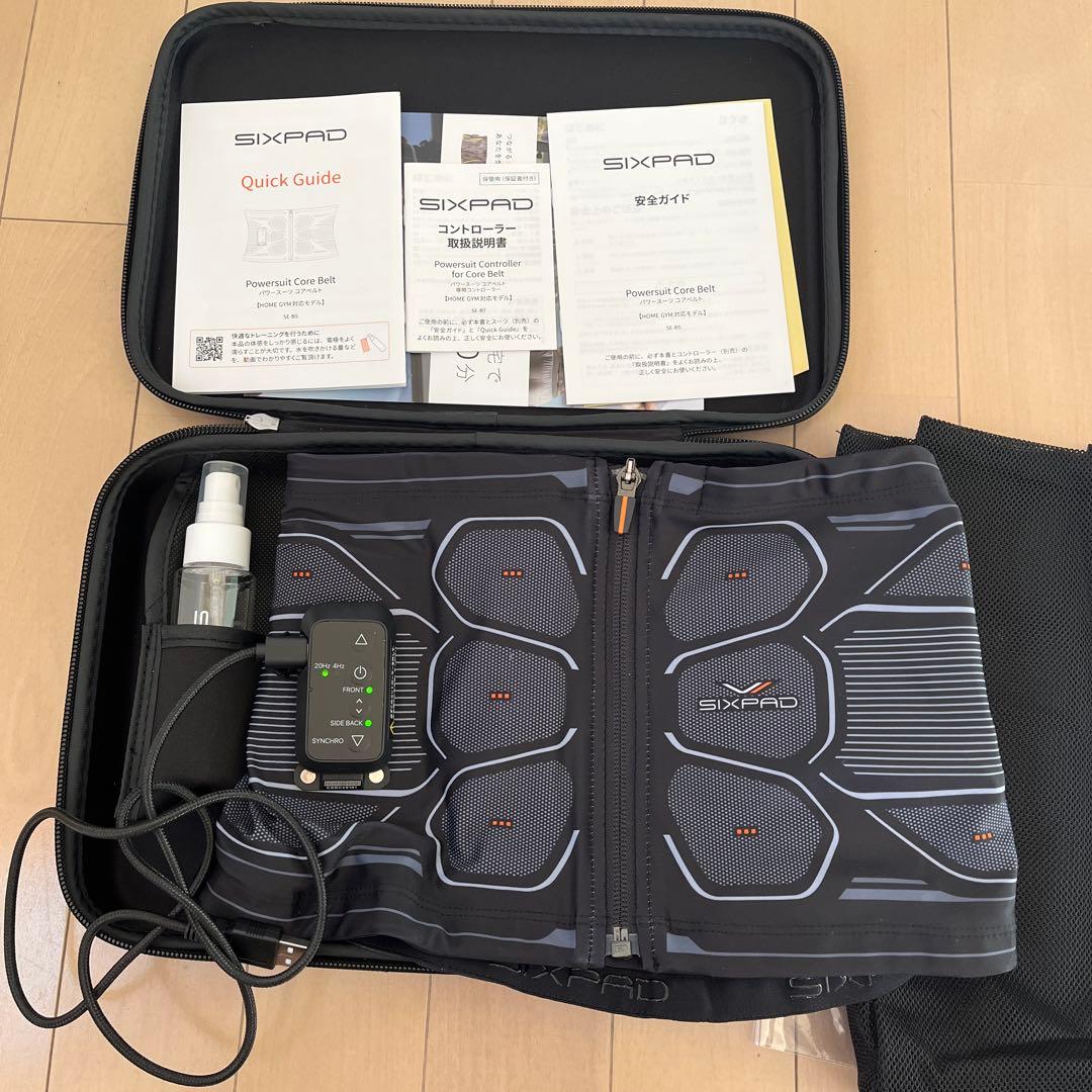 SIXPAD Power suit Core belt Mサイズ　コントローラ付