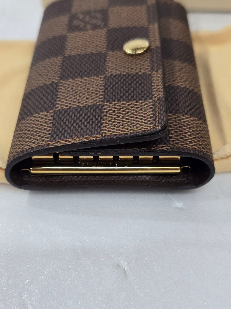 極美品✨　ルイヴィトン　 ダミエ　6連レザーキーケース　MT699