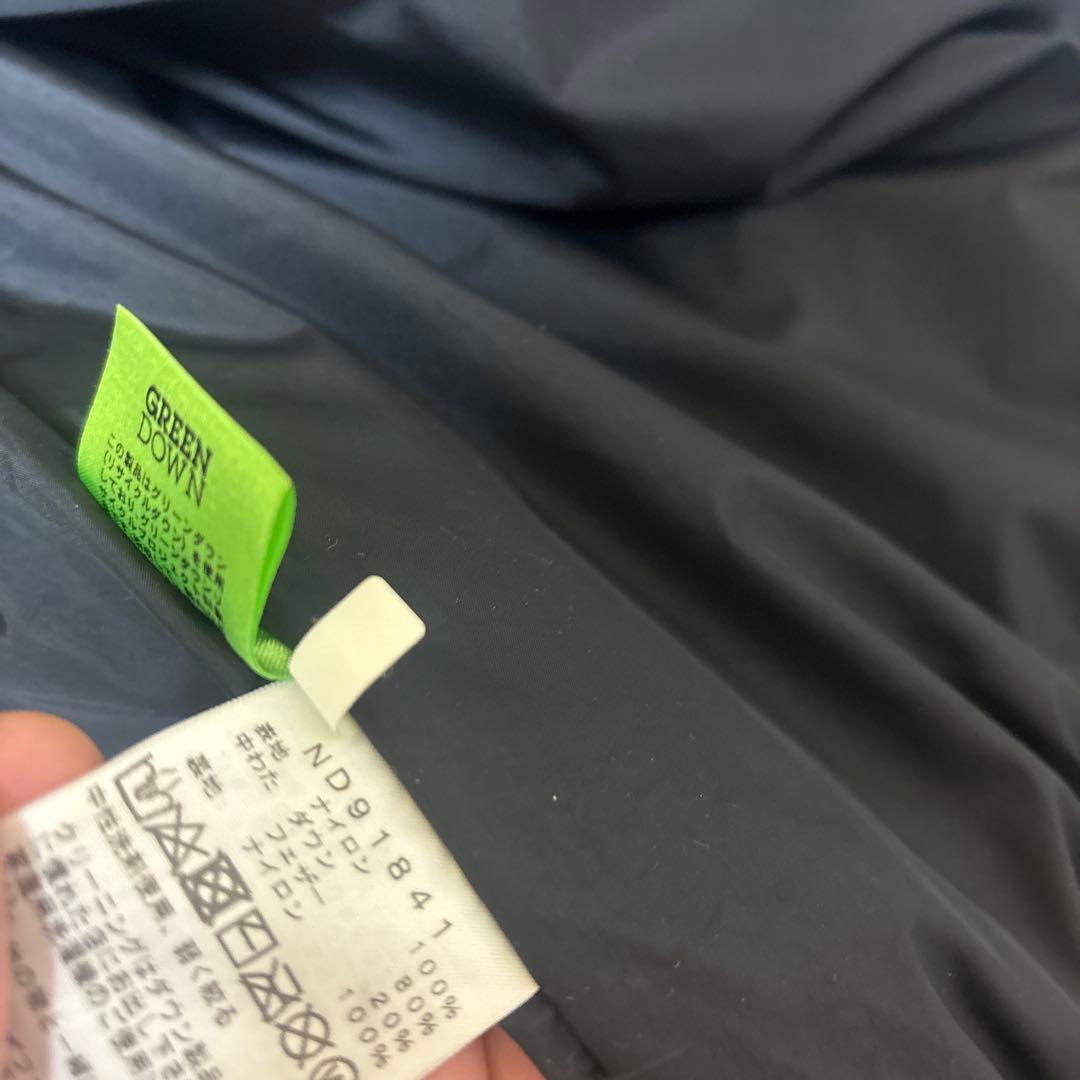 THE NORTH FACE ダウンジャケット 青黒