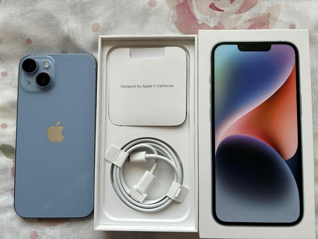 スマートフォン本体 iPhone 14 128gb blue sim free