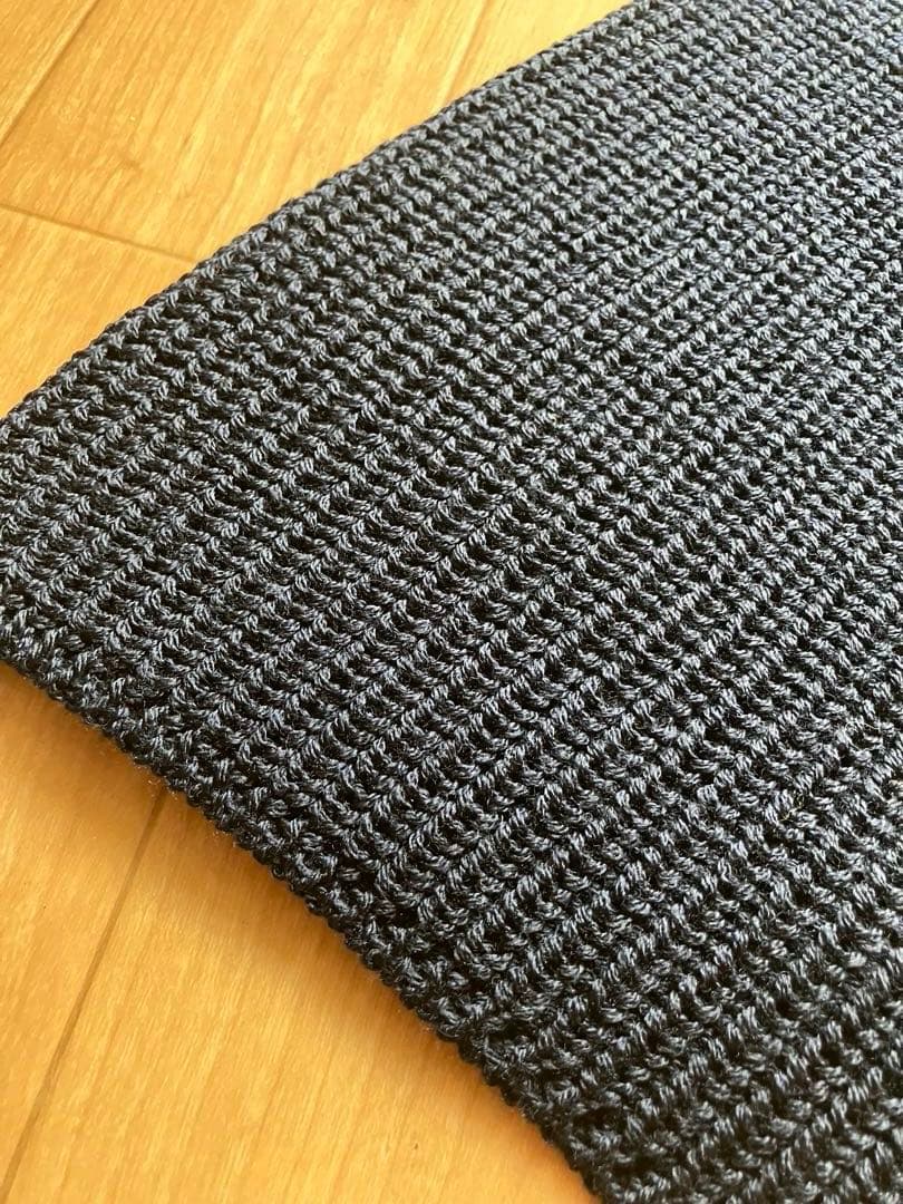 新品タグ付　エンポリオアルマーニ　EMPORIO ARMANI ウールマフラー