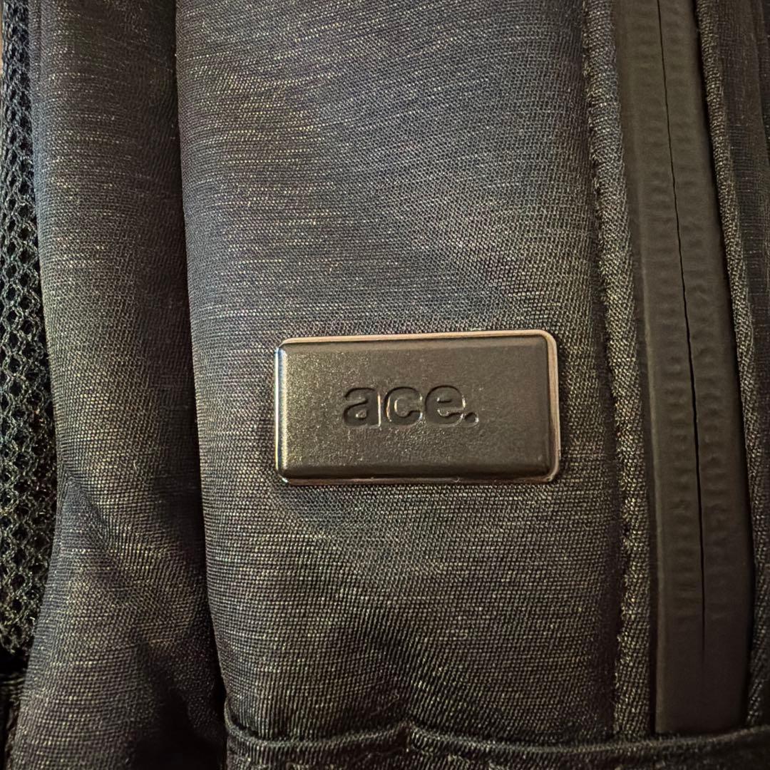 ☆美品☆【エース】ガジェタブル　ヘザー ビジネスバッグ　2way 撥水　黒