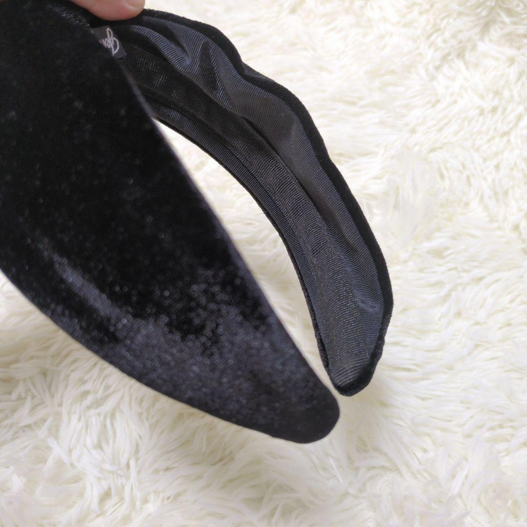 【美品】ジェニファーオーレット ベロア カチューシャ ベルベット　ターバン