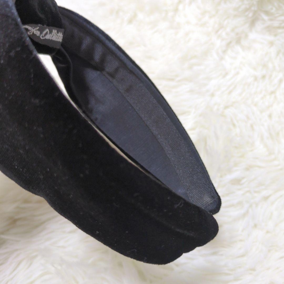 【美品】ジェニファーオーレット ベロア カチューシャ ベルベット　ターバン