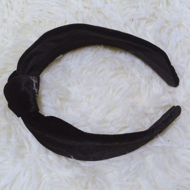 【美品】ジェニファーオーレット ベロア カチューシャ ベルベット　ターバン