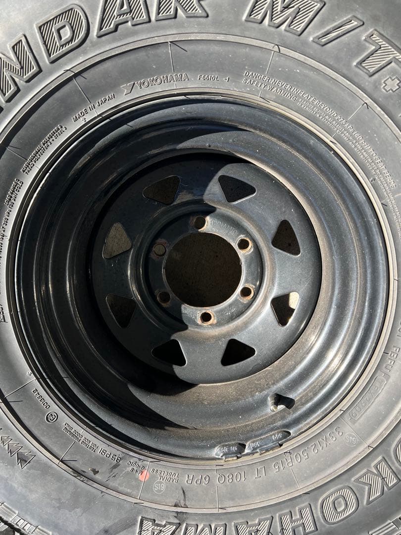 と*よ様 ランクル60 オーストラリア純正？3本、デイトナ？1本　33×12.5