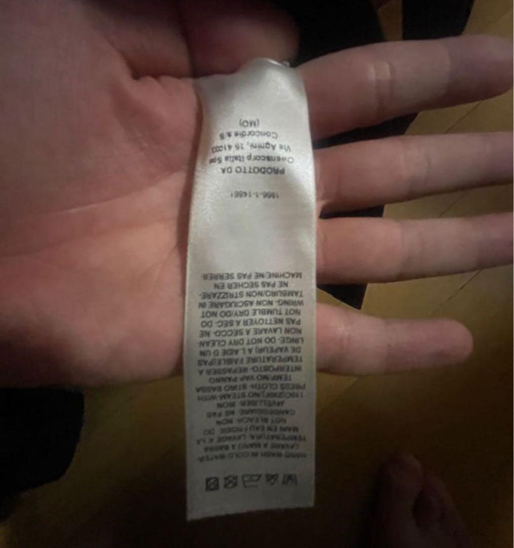 Rick Owens 20SS バックプリント アウターシャツ 50 美品正規品