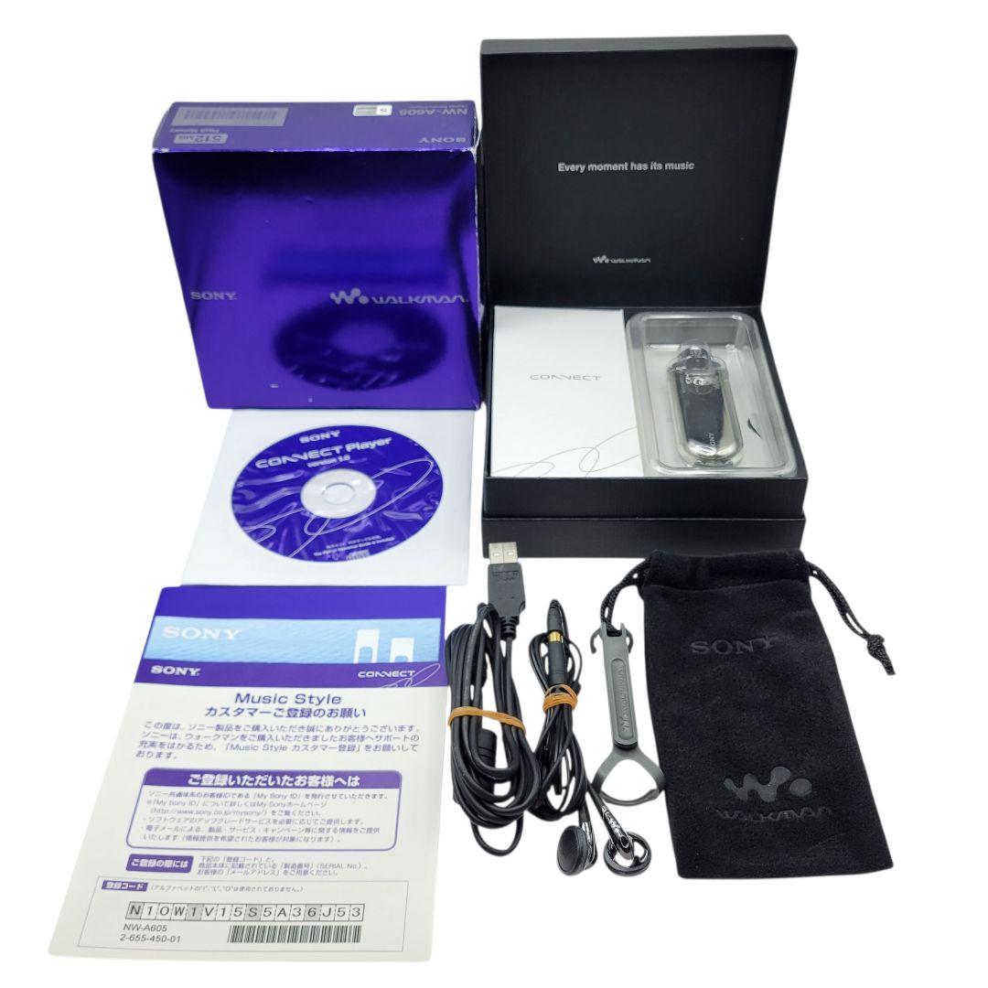 【ジャンク品】SONY ウォークマン NW-A605 512MB