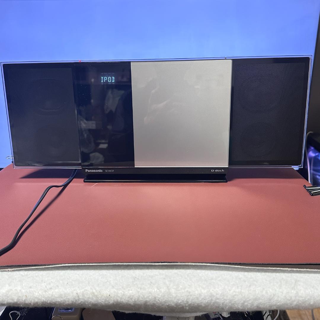 Panasonic コンパクト ステレオ SC-HC37 ＆ iPod セット