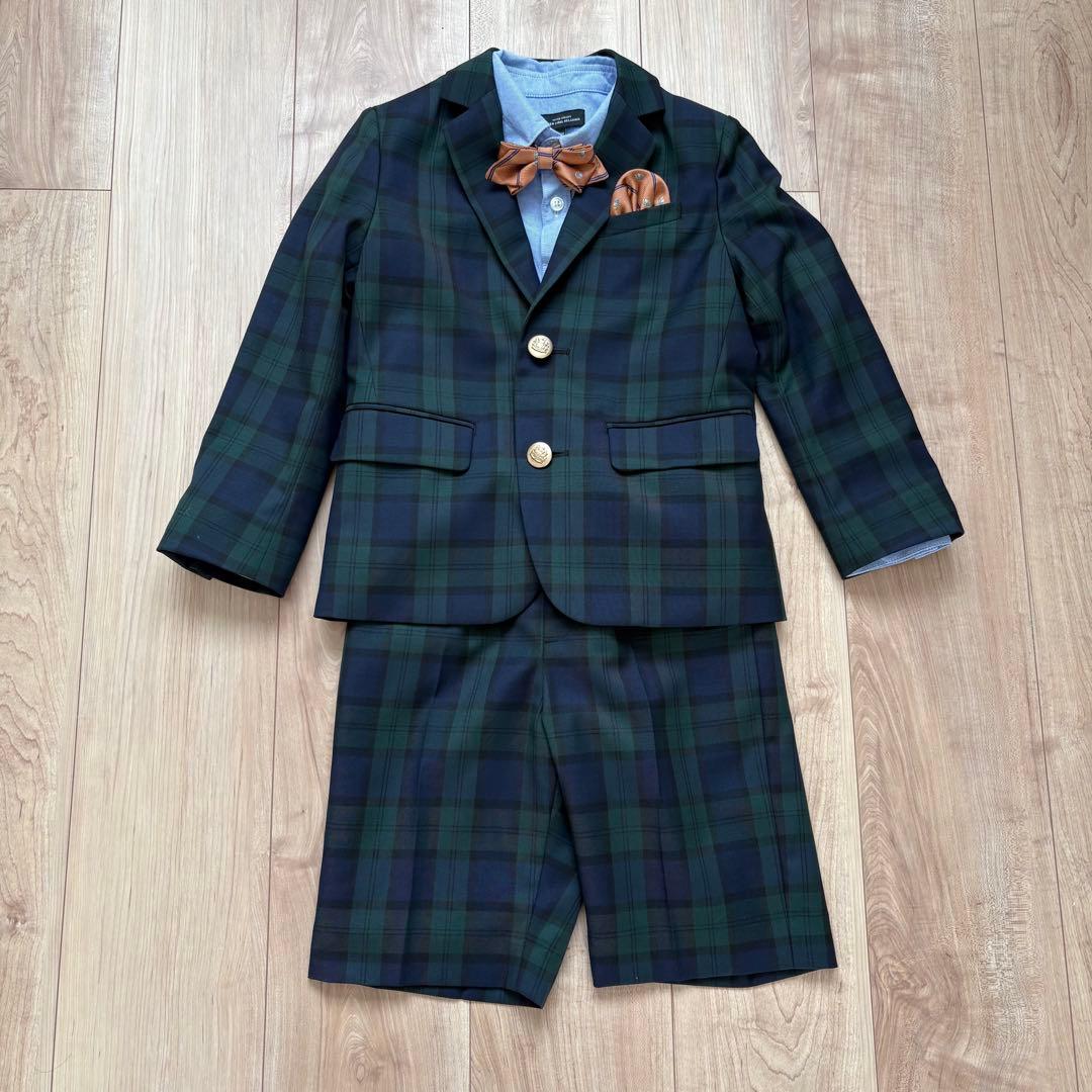【美品】green label relaxing フォーマルスーツ 120サイズ