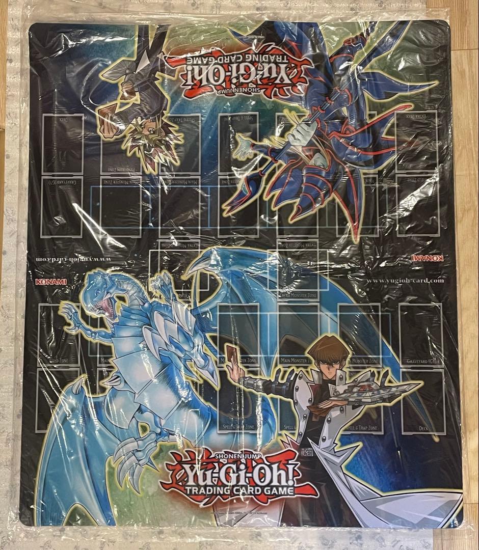 希少 新品未開封 遊戯 海馬 青眼の白龍 プレイマット 遊戯王