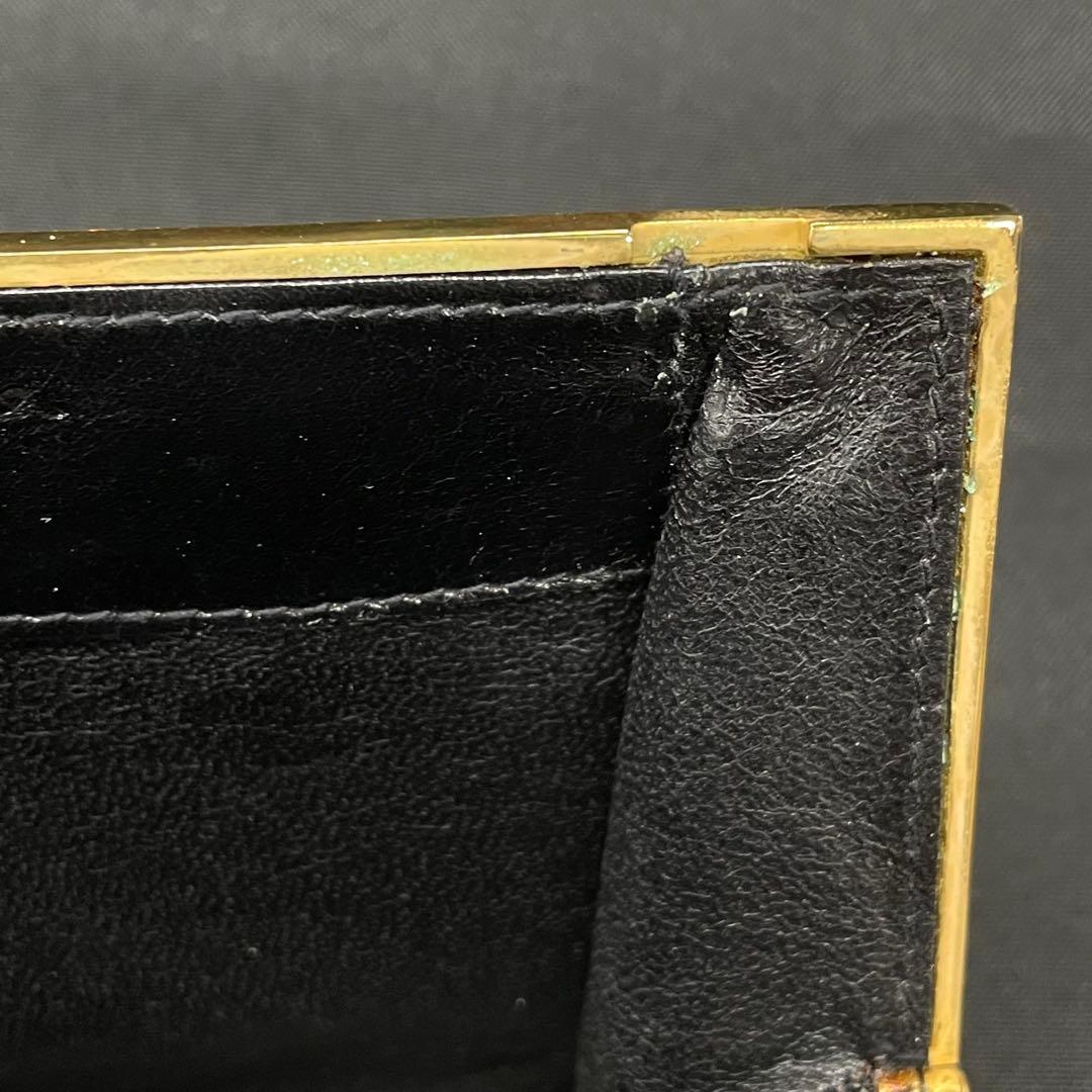 オールドグッチ　GUCCI ショルダーバッグ　サークルロゴ　ゴールド