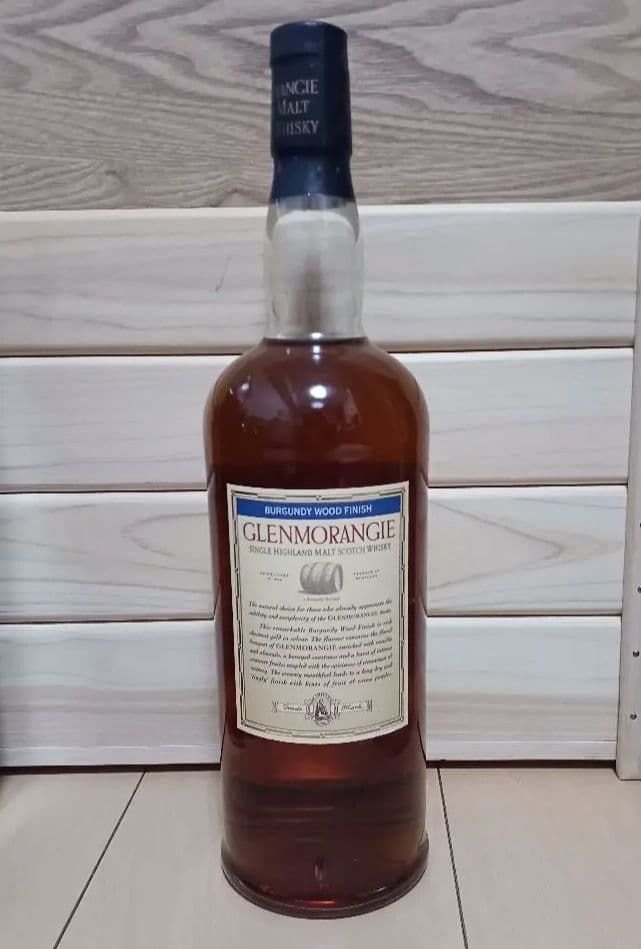 希少古酒　グレンモーレンジ　バーガンディーウッドフィニッシュ　1000ml