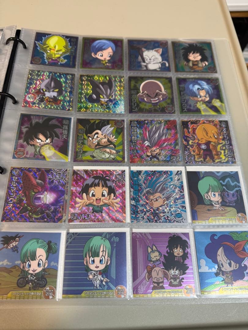 ドラゴンボール超戦士シールウエハース 超1.2.3.4.5.6.7.8.9コンプ