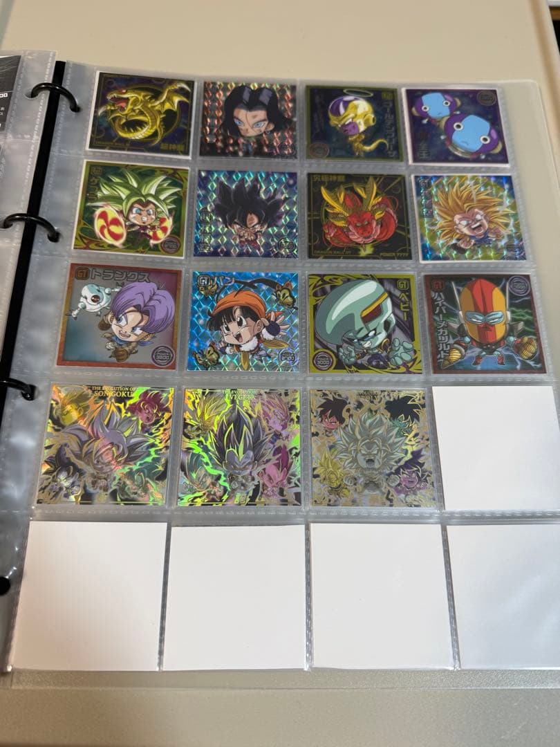 ドラゴンボール超戦士シールウエハース 超1.2.3.4.5.6.7.8.9コンプ