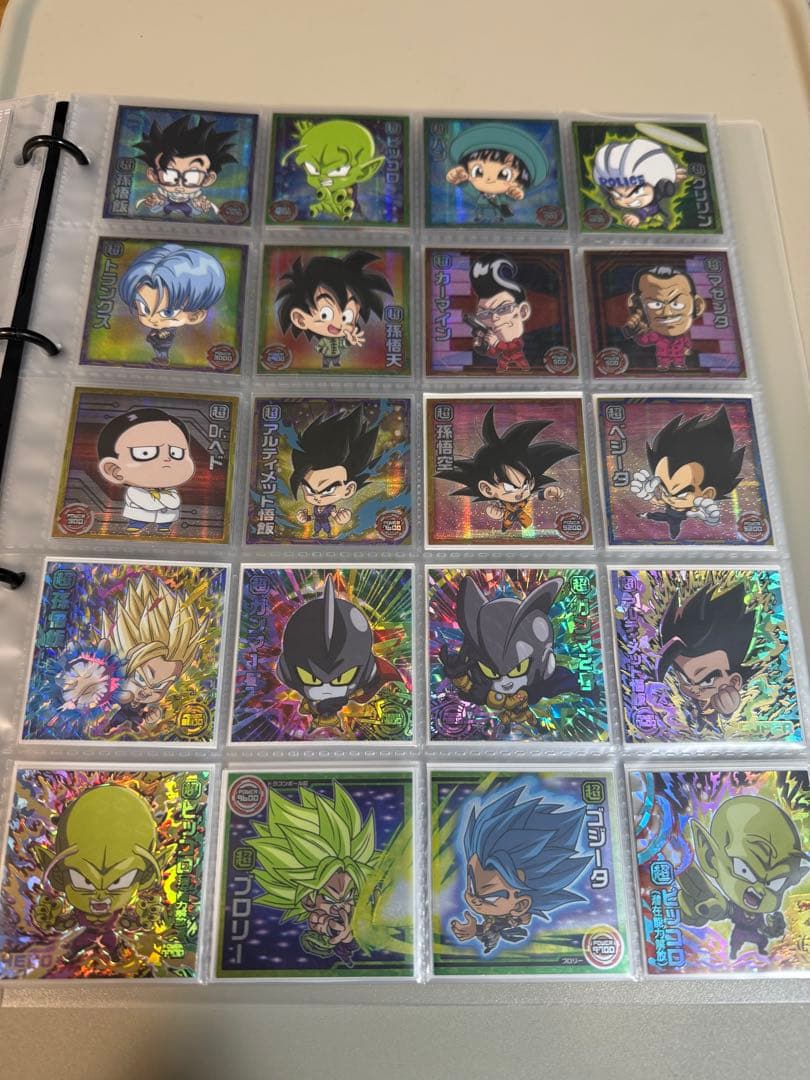 ドラゴンボール超戦士シールウエハース 超1.2.3.4.5.6.7.8.9コンプ