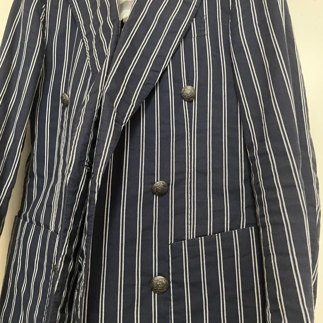 STILE LATINO コットンリネン ダブルジャケット LEO サイズ42