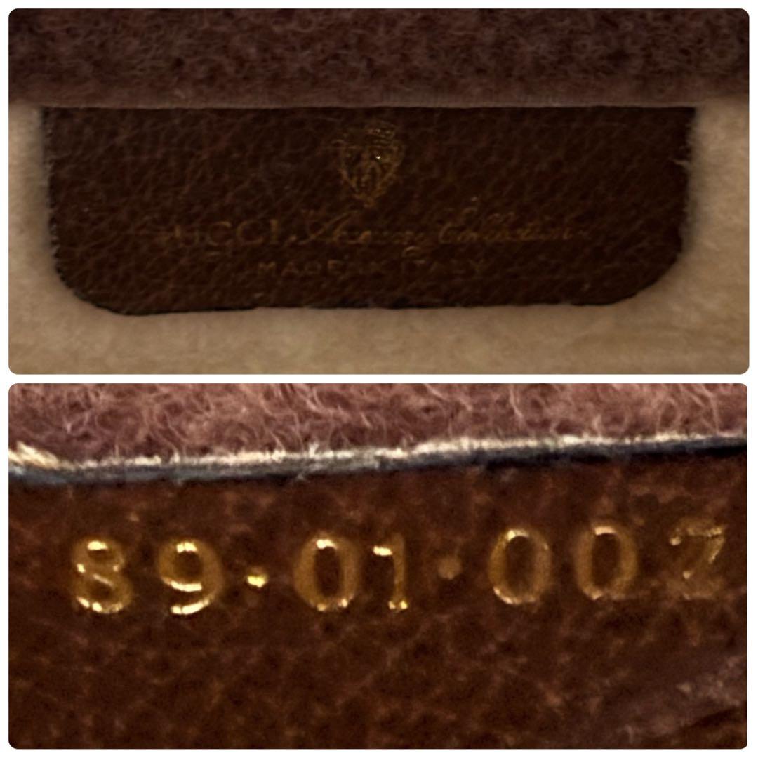 【本物】グッチ クラッチバッグ シェリーライン GGスプリーム PVCレザー