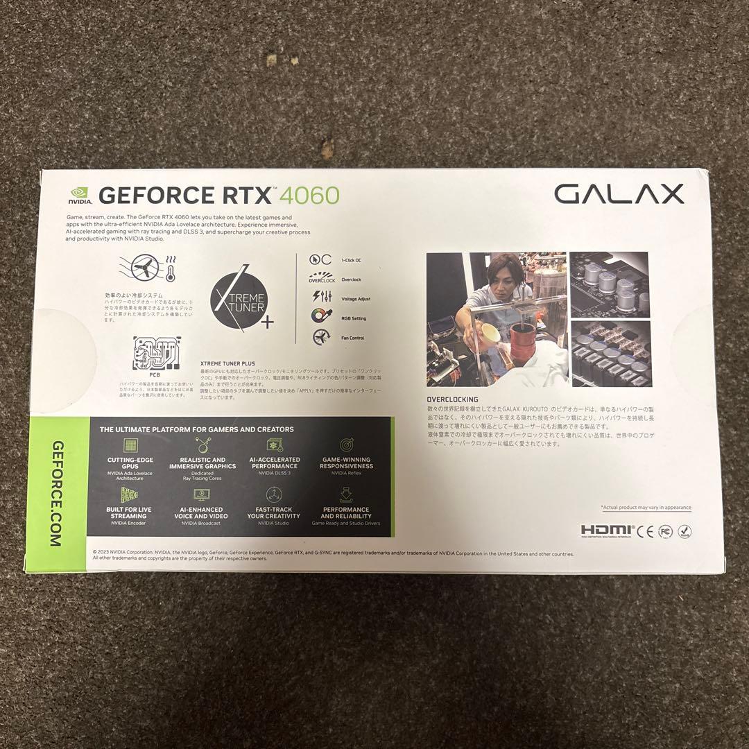 カ*ジ様 玄人志向 NVIDIA GeForce RTX 4060 RGBファン