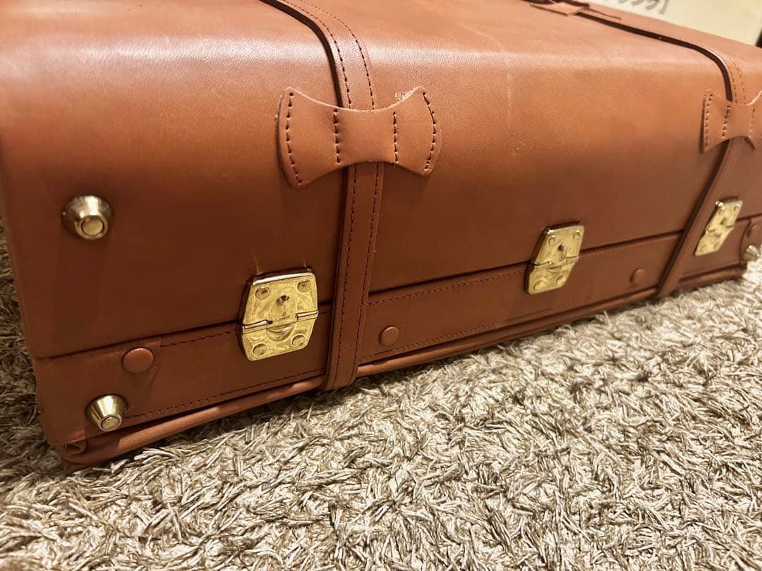 【9/30まで値下げ中‼️】非売品 小泉今日子 コイズミトランク 午後の紅茶 本革